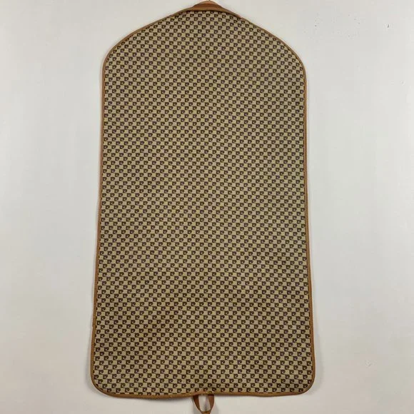 Vintage Pierre Cardin Monogram Garment Bag Tote Luggage Travel - Picture 8 of 12